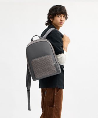 ウェイド バックパック・シグネチャー キャンバス | COACH/コーチ